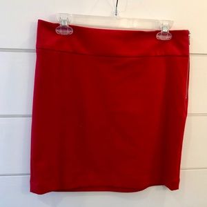 Banana Republic | red mini skirt | 6
